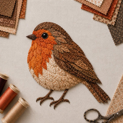 DIY Patchwork Bird Hanging Kit