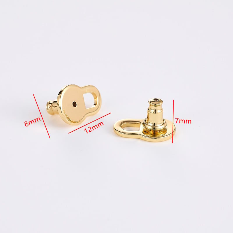 💥Buy 1 get 1 free 🔥18K Gold Plated Lobe Lifters for Heavy Earrings for Women - Earring Backs for Droopy Ears