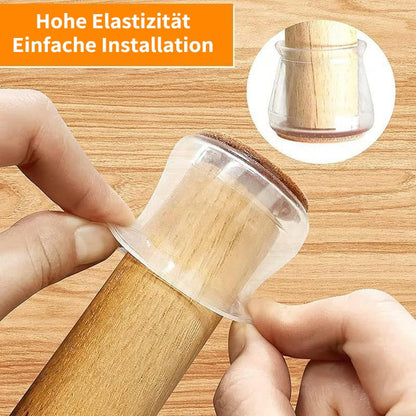 ✨ Universal Rubber Chair Leg Protectors - Suitable for all chair leg shapes, scratch-resistant and durable, the ultimate solution to protect your floors.