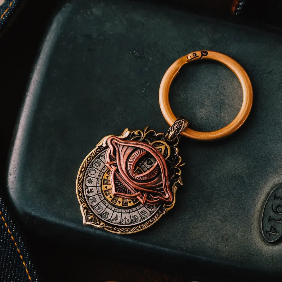 👁️‍🗨️Handmade Tarot Vision Pendant: Connect to Cosmic Wisdom Anytime(✨Comes with instruction manual)