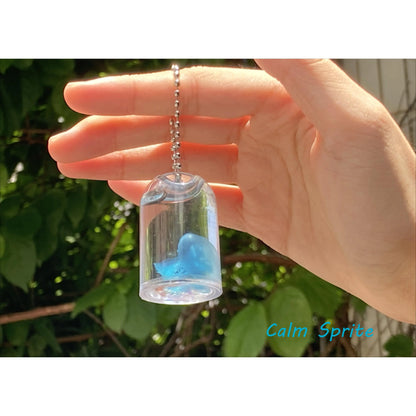 Cute Jellyfish Keychain,Stylish Keychain, Fashionable Keychain for Women & Men, Trendy All-match & Exquisite Keychain for Birthday Gift, Keychain Pendant,SummerVibe