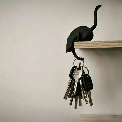 🐈‍⬛ Cute Cat Hook Shelf Decor