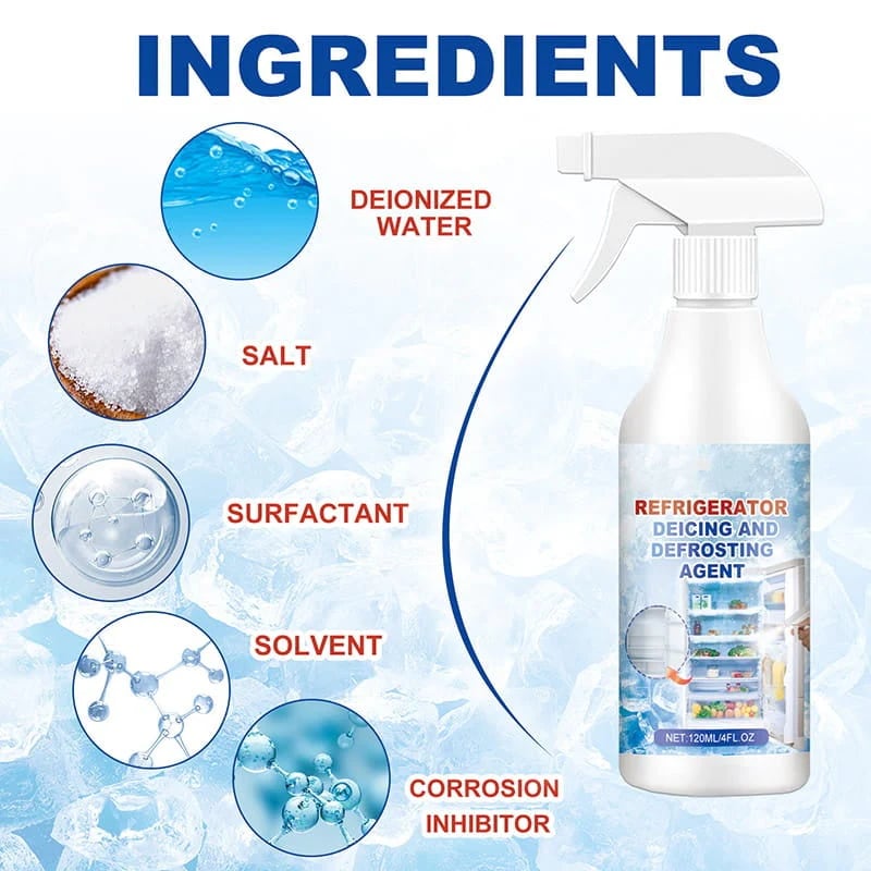 🔥🧊Defrosting Spray for Fridge Freezer