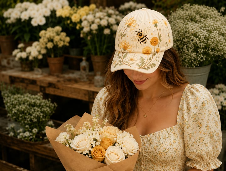 🔥Last Day 48% OFF 🌸🌿 Garden Morning Cap (✨2026 Limited Edition)