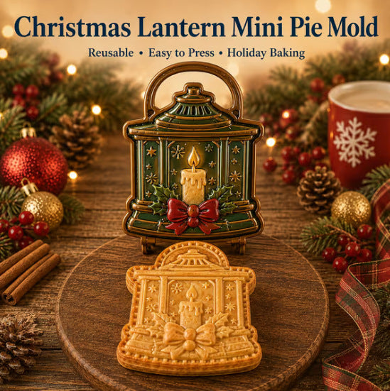 ⏳ Last Day 48% OFF – 🎄Christmas Mini Pie Mold Collection | Reusable Embossed Molds for Shaping Detailed Santa, Snowman, Reindeer, Tree & Holiday Pies 🥧✨