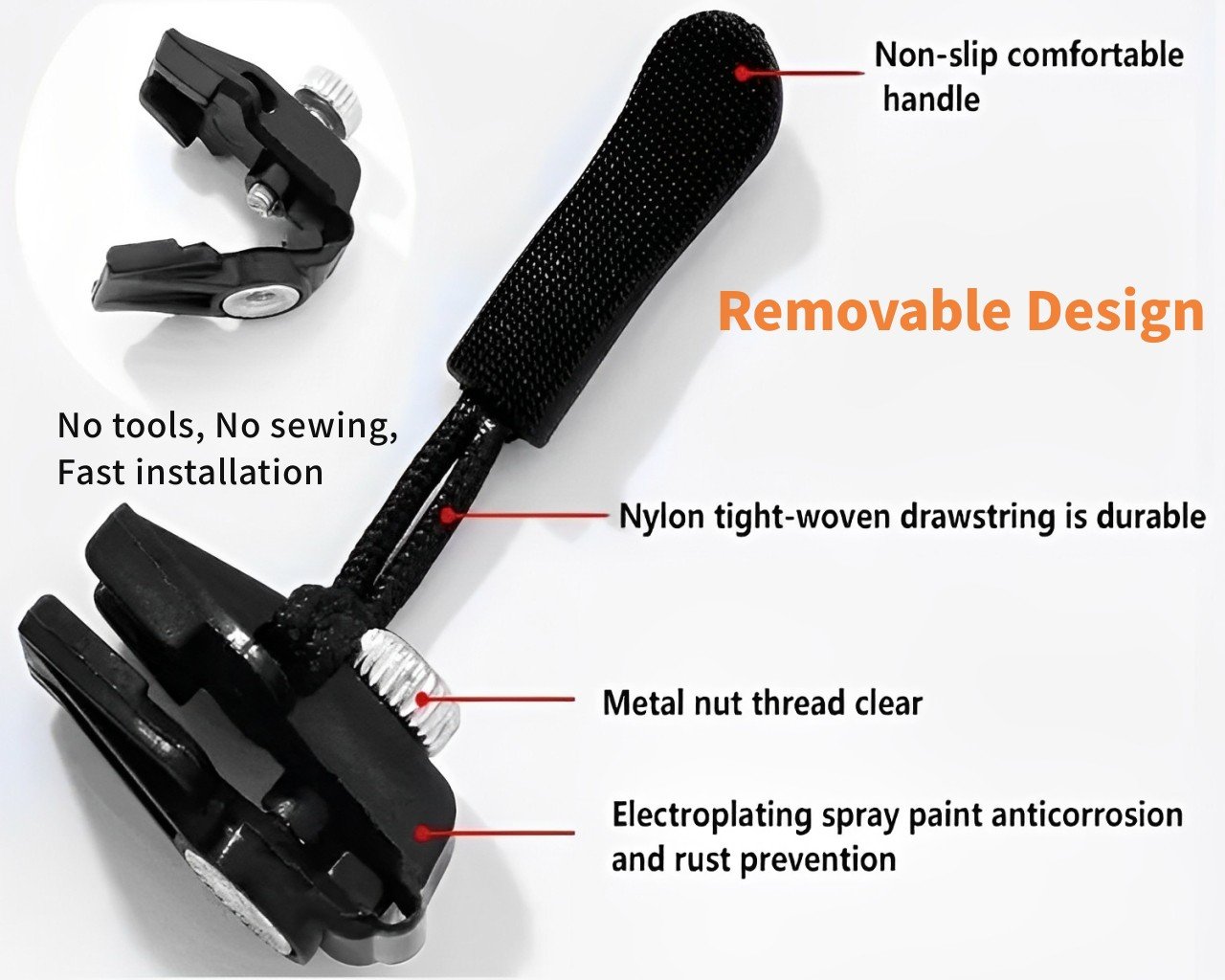 🎁Removable  Zipper Repairer