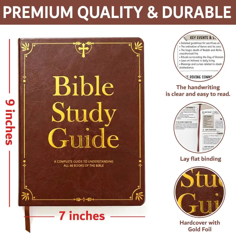 ✝️📚Bible Study Guide for Women & Men – Beginner-Friendly Study of Books