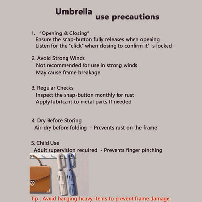 ☔Automatic Folding Umbrella – Windproof, Waterproof & Compact