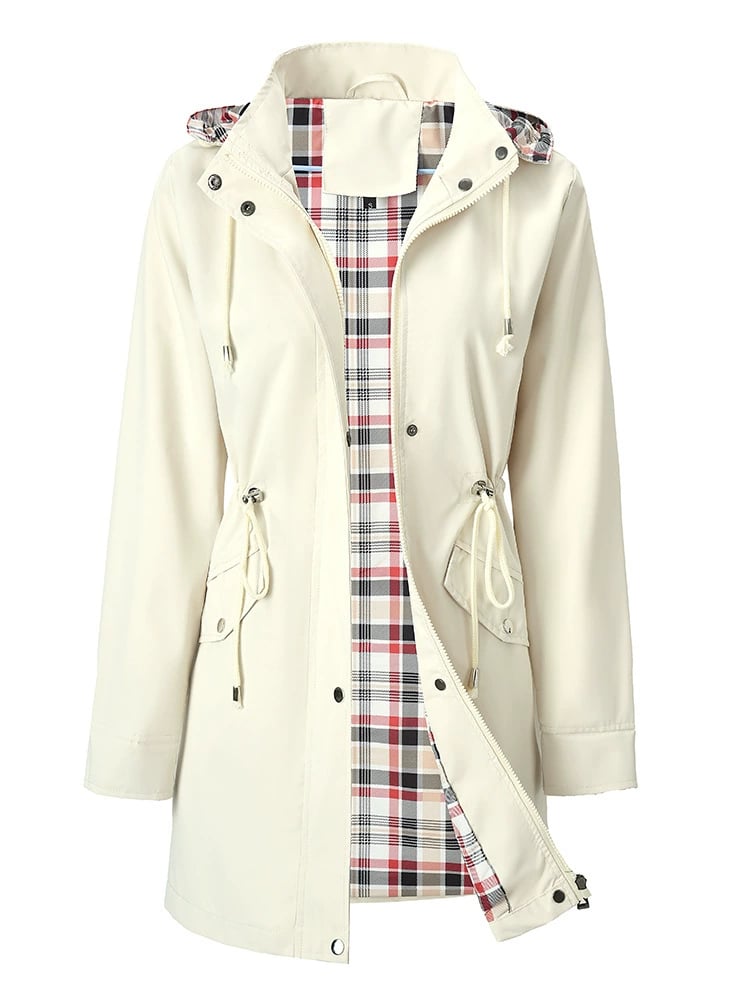 🔥This Week's Special Price:£25.99!!🧥💦Womens Chic. Lightweight. Waterproof Jacket🍃-Unleash Style and Durability in Any Storm!