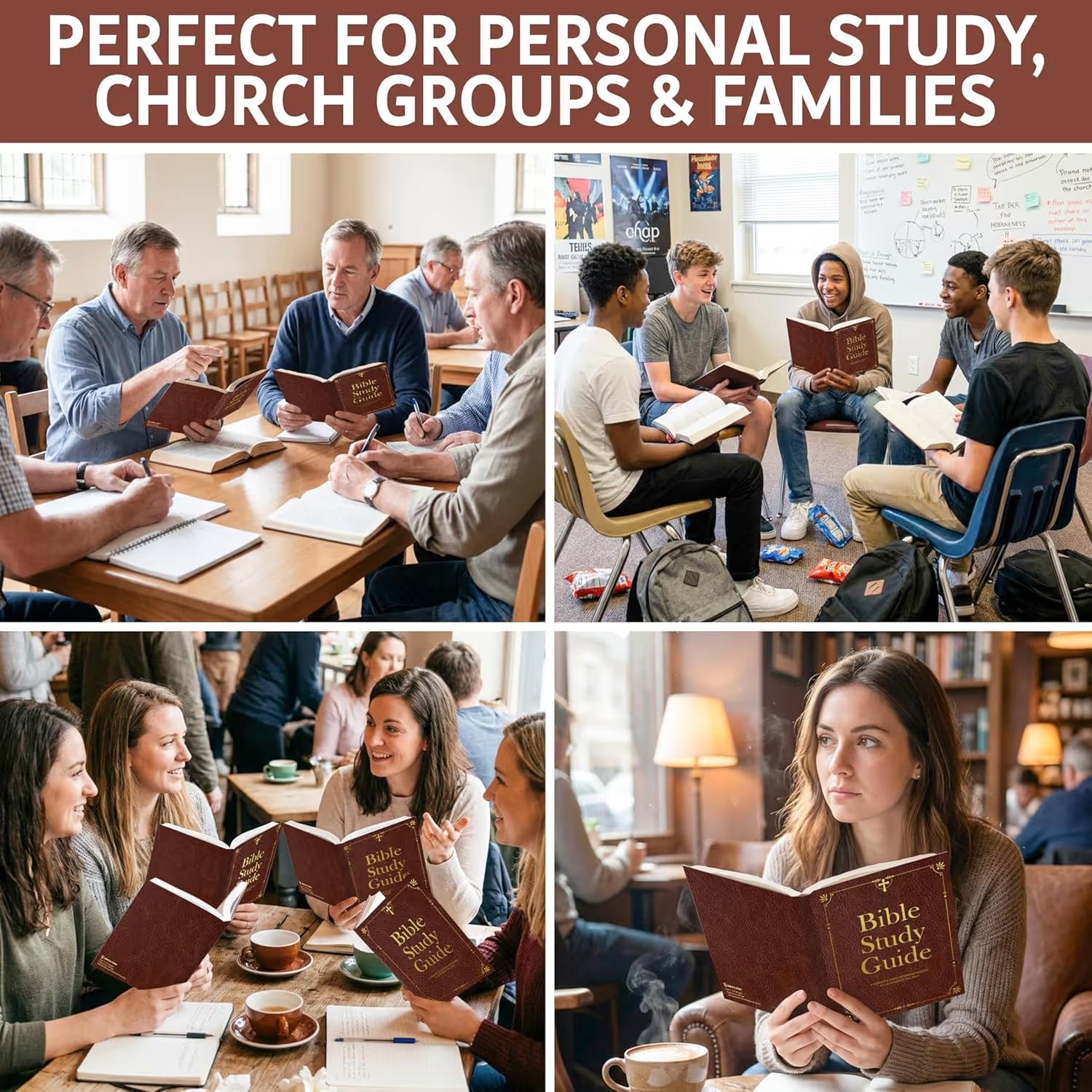 ✝️📚Bible Study Guide for Women & Men – Beginner-Friendly Study of Books