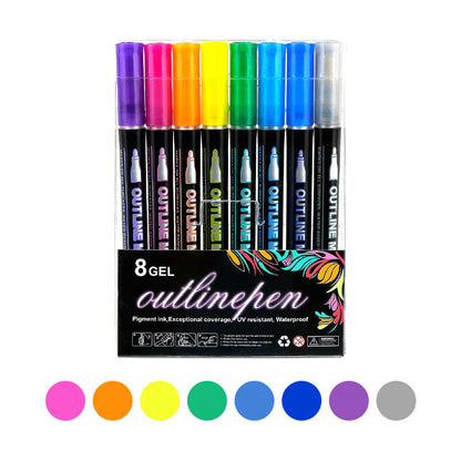 ✨Limited Time Sale-50% OFF🎨🖌️Coloring Lightstick Graffiti Highlighter Pens