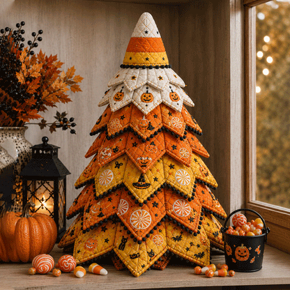 🔥Last Day 49% OFF - 🎃 DIY Halloween Quilted Fabric Tree Kit(📦Buy 2 Free Shipping)