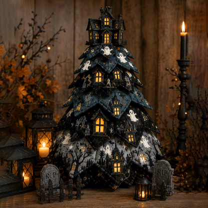 🔥Last Day 49% OFF - 🎃 DIY Halloween Quilted Fabric Tree Kit(📦Buy 2 Free Shipping)
