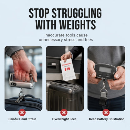 📢📢50% OFF !! ⏰Kolzp Digital Handheld Luggage Scale