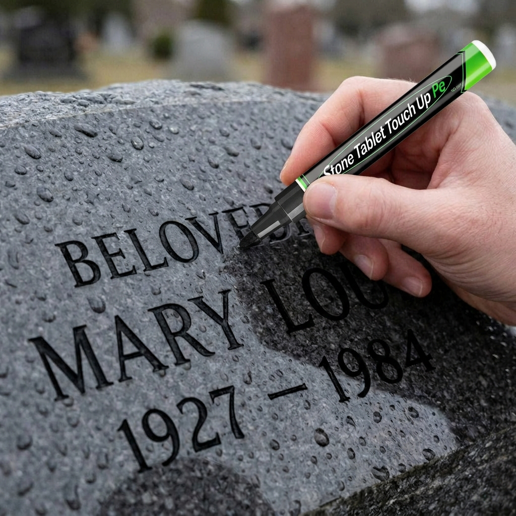 🔥HOT SALE 🐦Golden Tombstone Marker Pen for Restoring Faded Grave Inscriptions（2 PCS）