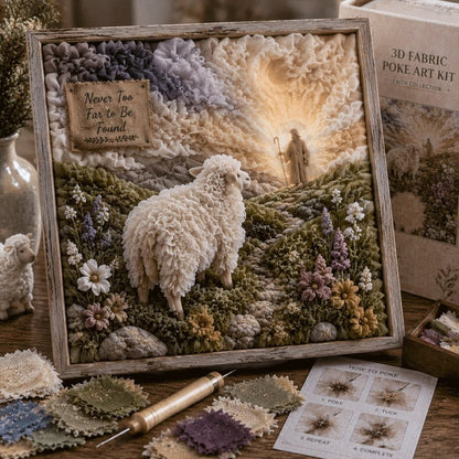 🔥 Last Day 49% OFF - ✝️3D Christian Fabric Poke Art Kit(📦Buy 3 Free Shipping)