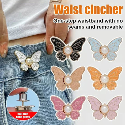 ⏳Limited-time 49% off⏰Removable Butterfly Waist Adjustment Buckle🦋
