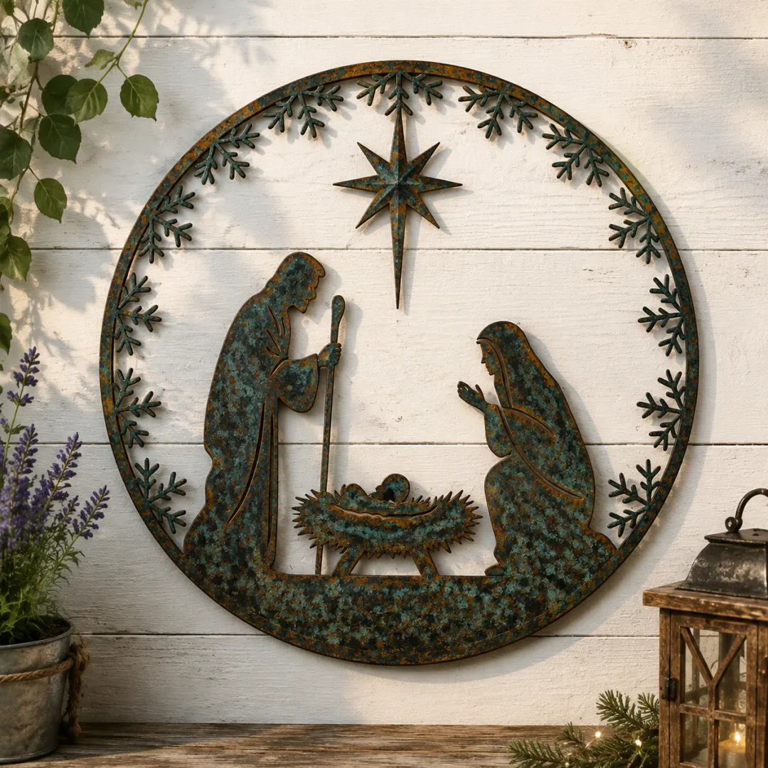 🔥Nativity Scene Christmas Wall Decor