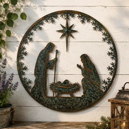 🔥Nativity Scene Christmas Wall Decor