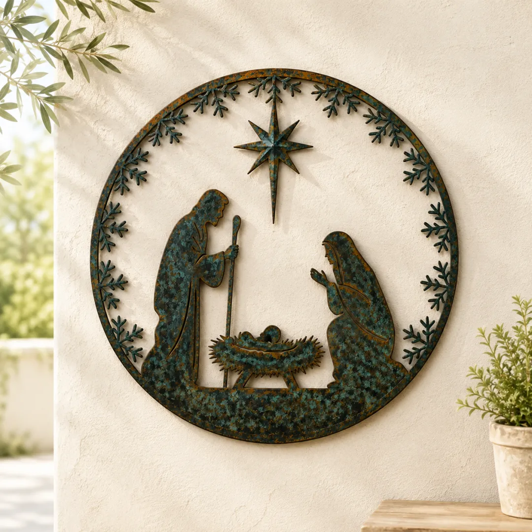 🔥Nativity Scene Christmas Wall Decor