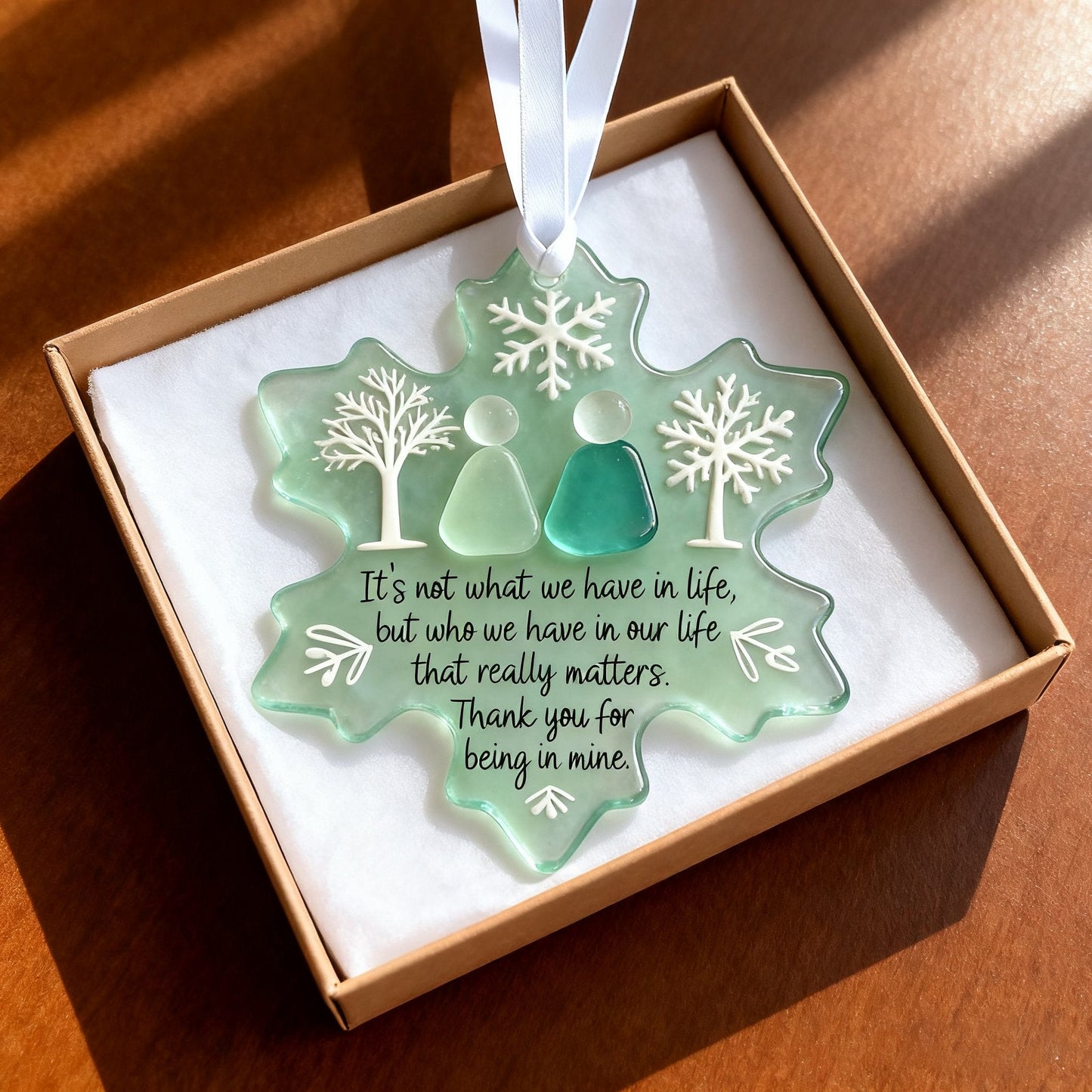 🌊 BUY 2 GET 1 FREE! ❄️ Snowflake-Shaped Sea Glass Friendship Decor – Nature-shaped, handcrafted & unique – Perfect for gifting or coastal home accents ✨