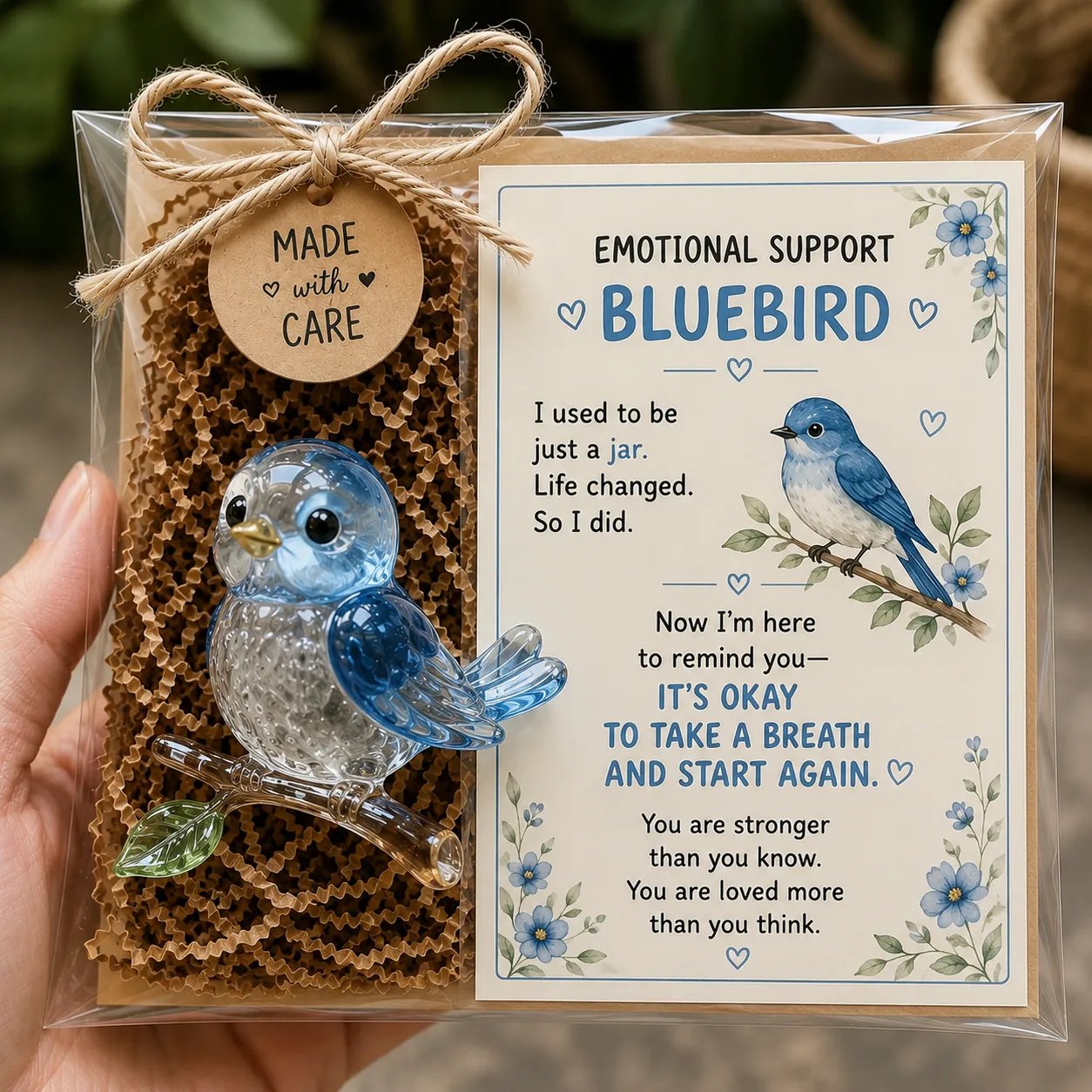 💌Emotional Support Animal Gift – A Tiny Companion with a Big Heart