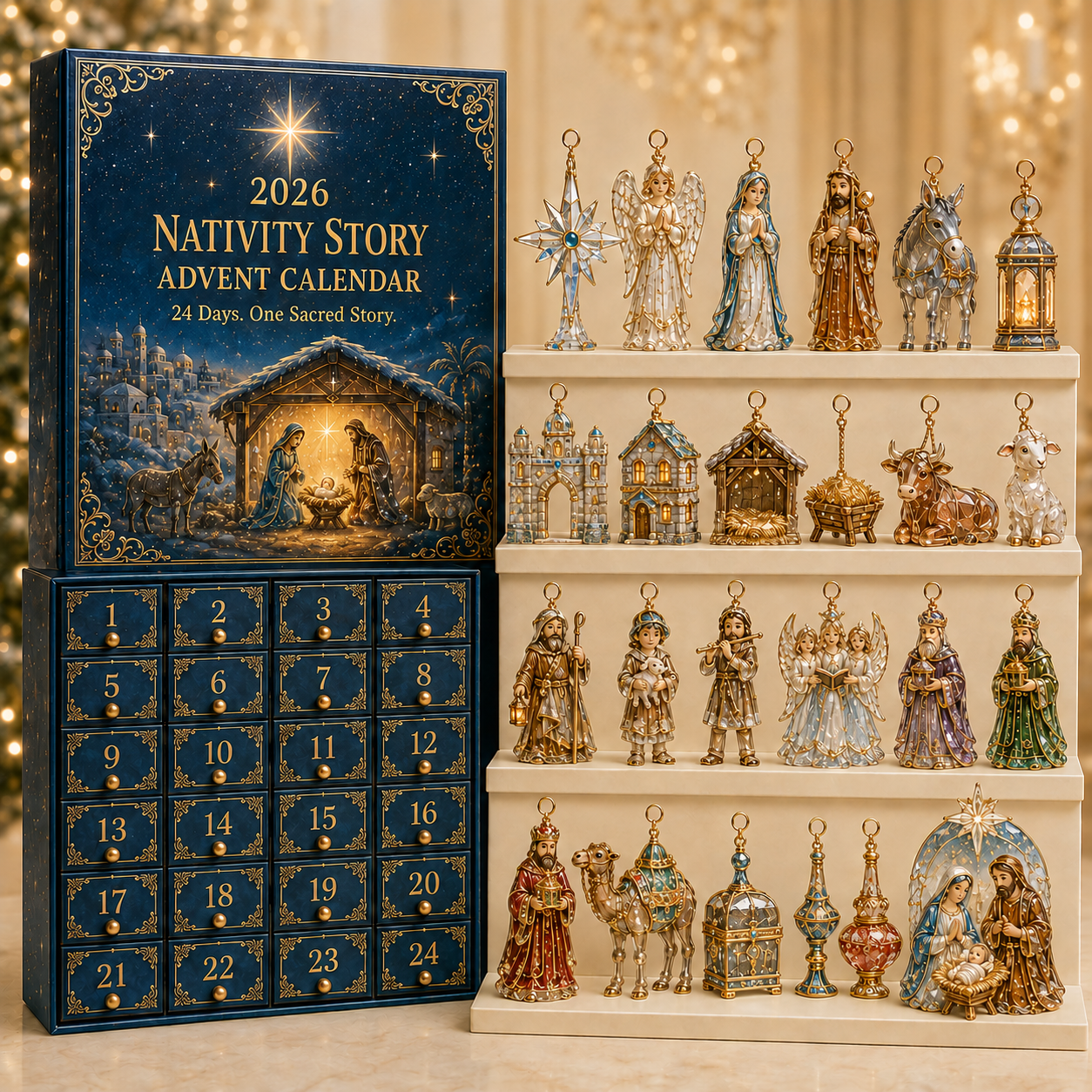 🎅 2026 Christmas Gift 50% Off--✨🎄 2026 Nativity Story Advent Calendar – 24 Days of Sacred Christmas Surprises