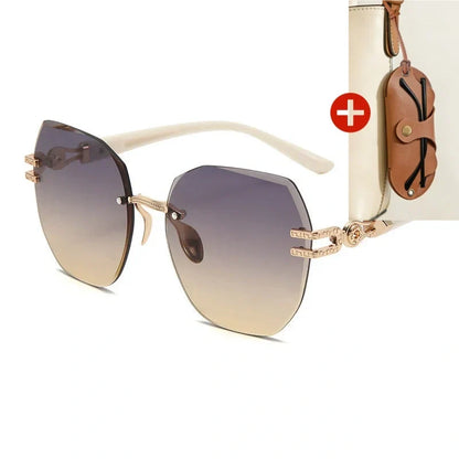 ⏳Time-Limited Special 49％ OFF!⏰Statement Rimless Sunglasses