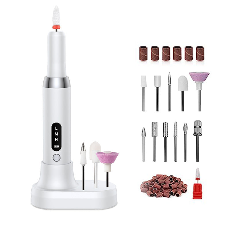 ⏰ 49% OFF💅🔋 Cordless Electric Nail Drill Machine with Charging Base – Professional Manicure at Home! | Portable, Rechargeable & Ready Anytime ✨