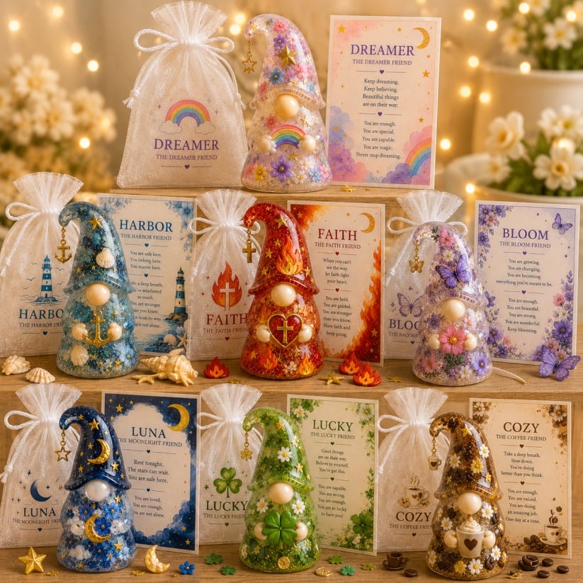 🌟 Emotional Support Gnome Collection🔥