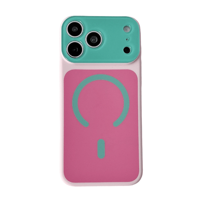 🎨Dopamine Color Block Magnetic Phone Case for iPhone✨