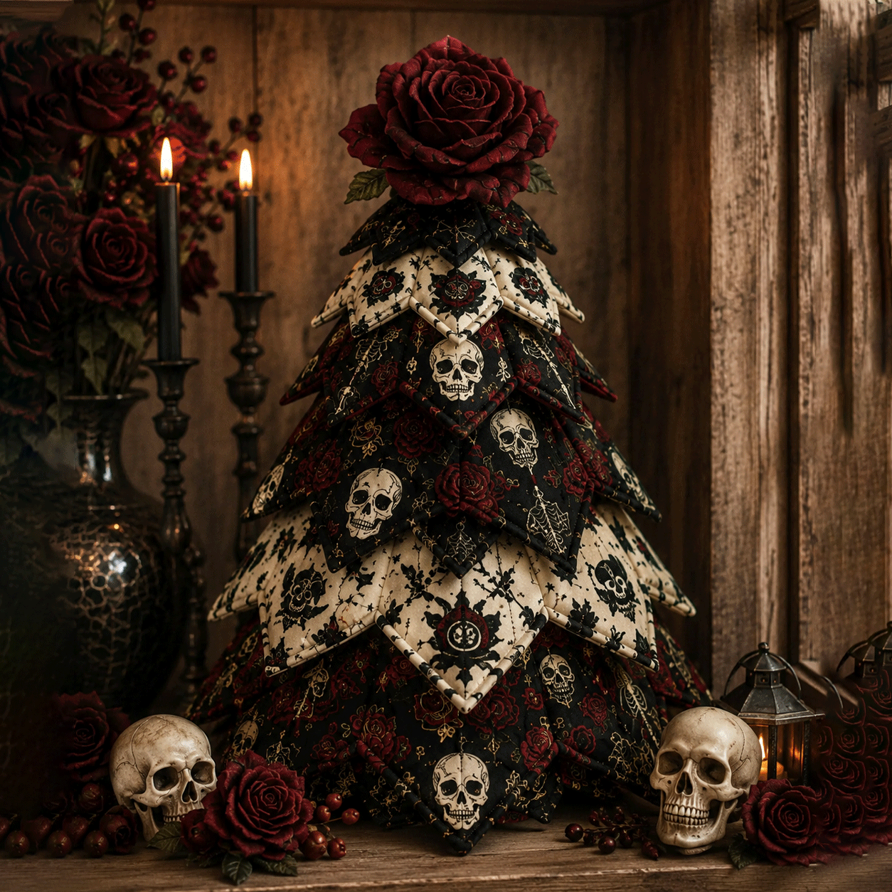 🔥Last Day 49% OFF - 🎃 DIY Halloween Quilted Fabric Tree Kit(📦Buy 2 Free Shipping)