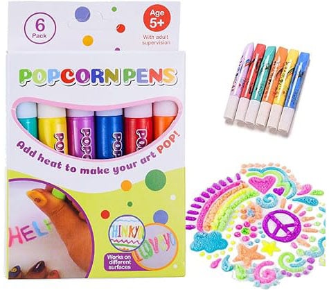 🎅Christmas Gift Idea ￡7.99!!🎁Magic DIY Bubble Popcorn Drawing Pens