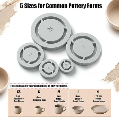 🔥Last Day 47% OFF - Pottery Foot Ring Tool