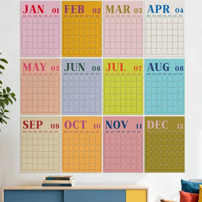 📅 Back to School Large Wall Calendar | The Ultimate Family Wall Calendar & Dry Erase Planner 🏡