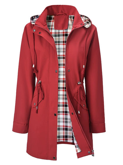 🔥This Week's Special Price:£25.99!!🧥💦Womens Chic. Lightweight. Waterproof Jacket🍃-Unleash Style and Durability in Any Storm!