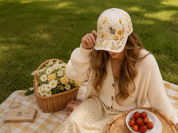 🔥Last Day 48% OFF 🌸🌿 Garden Morning Cap (✨2026 Limited Edition)