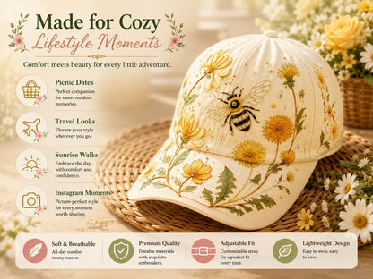 🔥Last Day 48% OFF 🌸🌿 Garden Morning Cap (✨2026 Limited Edition)