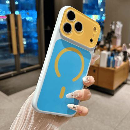 🎨Dopamine Color Block Magnetic Phone Case for iPhone✨
