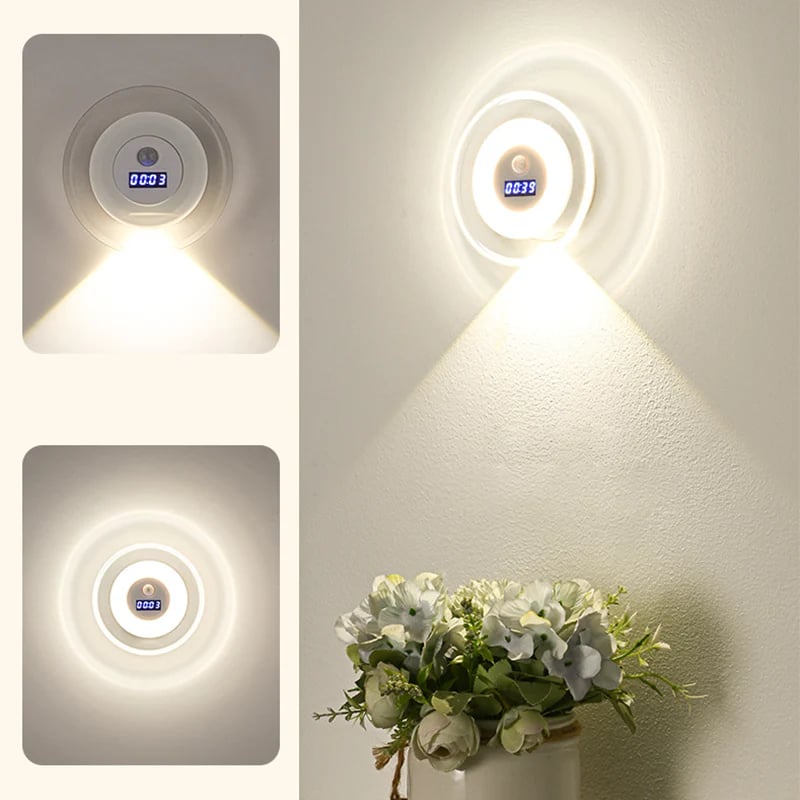 ⌛Limited-Time Offer-Smart LED Clock Night Light with Motion Sensor