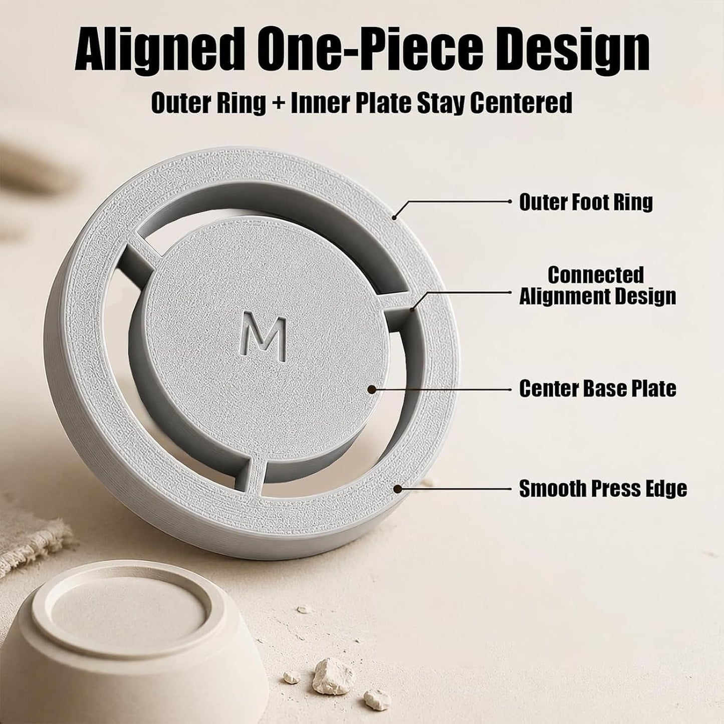 🔥Last Day 47% OFF - Pottery Foot Ring Tool