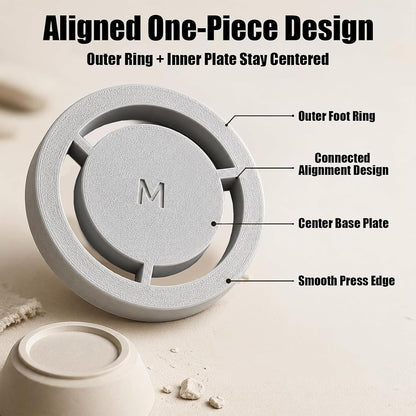 🔥Last Day 47% OFF - Pottery Foot Ring Tool