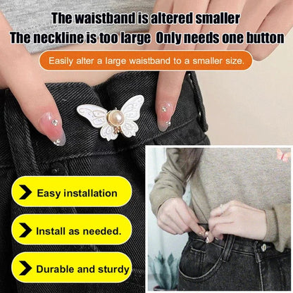 ⏳Limited-time 49% off⏰Removable Butterfly Waist Adjustment Buckle🦋