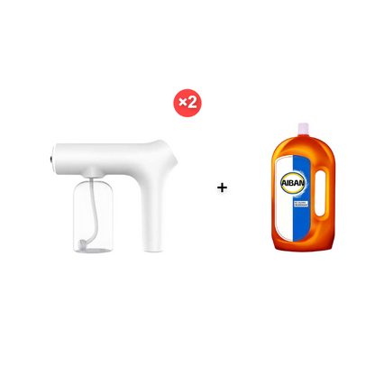 🥳2026 HOT SALE🥳💞50K+ SOLD!🚗🏠 50% OFF! Cordless Nano Spray Gun – Adjustable mist, no cord hassle. Perfect for disinfection & dusting. A cleaning essential! 🔫🌿