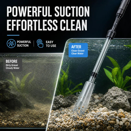 Electric Aquarium Gravel Cleaner✨