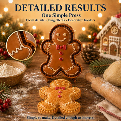 ⏳ Last Day 48% OFF – 🎄Christmas Mini Pie Mold Collection | Reusable Embossed Molds for Shaping Detailed Santa, Snowman, Reindeer, Tree & Holiday Pies 🥧✨