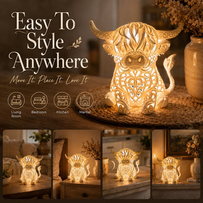 🔥HOT SALE🔥Highland Cow Tea Light Holder