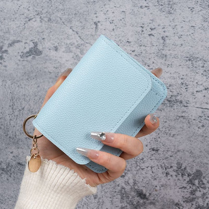 🎁HOT SALE🔥Elegant and Minimalist Women's Slim Short Wallet – with RFID protection, card slots, a bill compartment, and an ID window