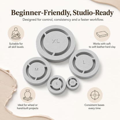🔥Last Day 47% OFF - Pottery Foot Ring Tool