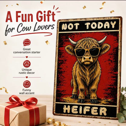 Funny highland cow farmhouse wall decor🐂